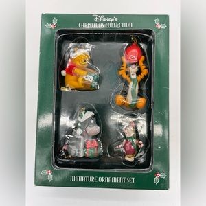 Disney's Christmas Collection Miniature Ornament Set DISNEY Pooh